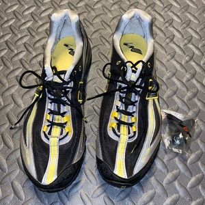 New Balance RX505 Running sneakers cleats with removable spikes Mens size 10.5